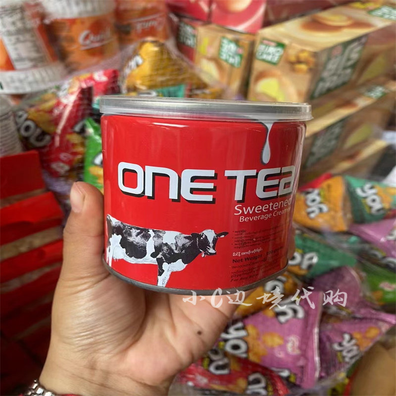缅甸老装炼乳 泡鲁达材料 炼奶酱 烘焙调味炼乳