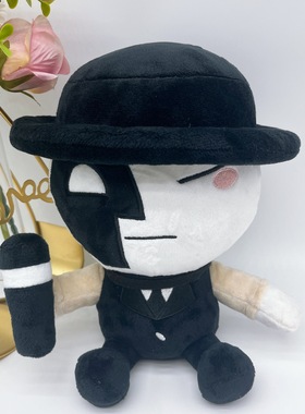 跨境新品Artful Plushie毛绒玩具游戏周边创意玩偶公仔娃娃