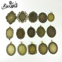 RuiSha ? 0*40 мм овальный Zijing Sleek Pattern с ожерельем ожерелья с цепью свитера Time-Honey κ