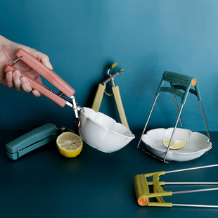 取碗夹防烫碗夹厨房碗夹盘子夹蒸锅防滑家用夹盘器神器提盘夹子