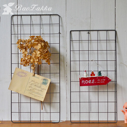 BAO ZAKKA 杂货 日单田字铁网板 装饰摆件 烘培 日式家居拍摄道具