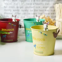 Японский ретро милый кролик, держатель для ручек, посуда, настольная система хранения