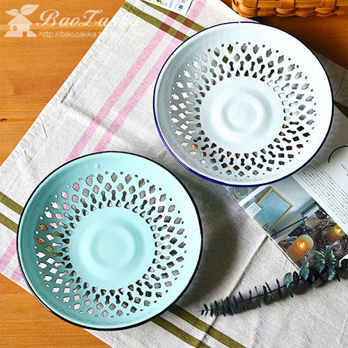 baozakka日单搪瓷洗蔬果水果盘