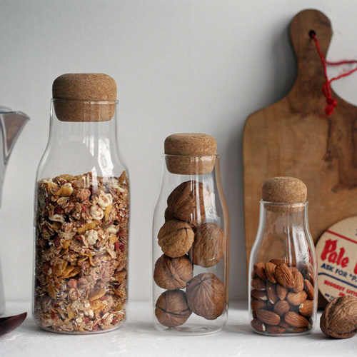 baozakka软木塞坚果咖啡收纳罐