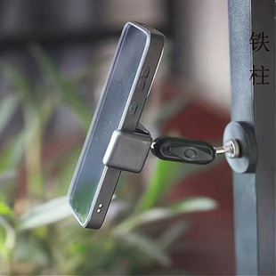 磁铁吸盘手机支架直播手机夹冰箱磁吸强力固定夹手机拍摄支架户外