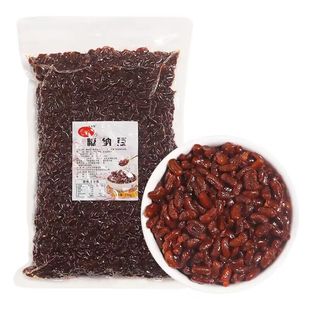 糖纳豆红小豆2.5kg 奶茶面包原材料免煮蜜蜜豆袋装烘焙糖纳绿竹豆