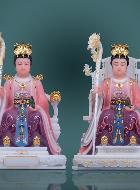 汉白玉女蜗娘娘神像客厅工艺摆件