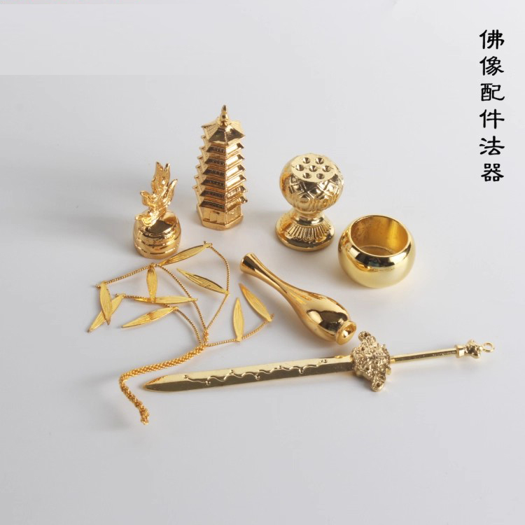 配件观音柳枝佛祖地藏药师神像