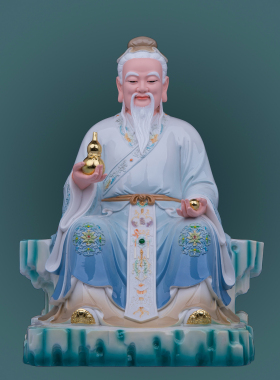 药王孙思邈树脂家用供奉摆件