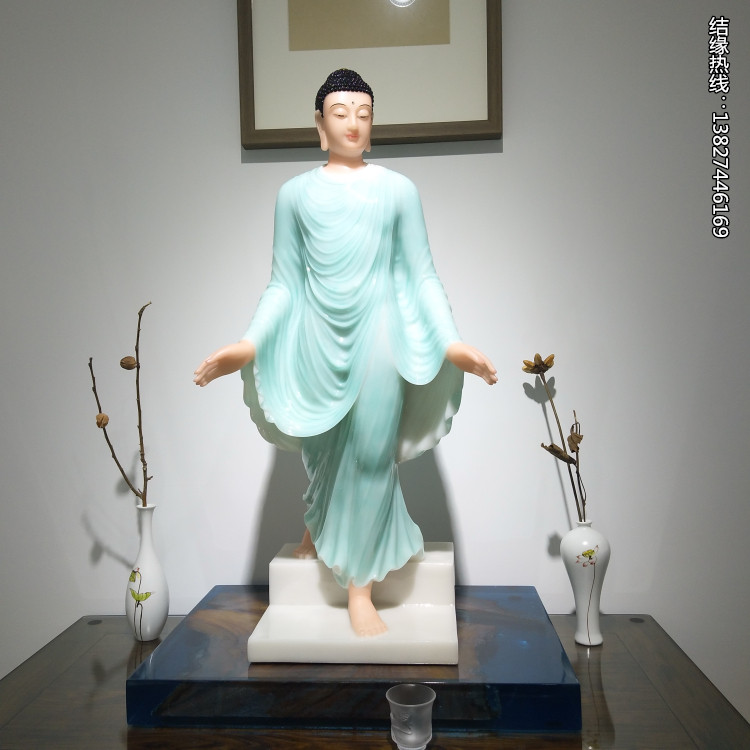 佛祖艺术风摆件汉白玉