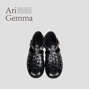 复古高级感编织镂空罗马凉鞋 Gemma|提琴手·手工质感经典 Ari