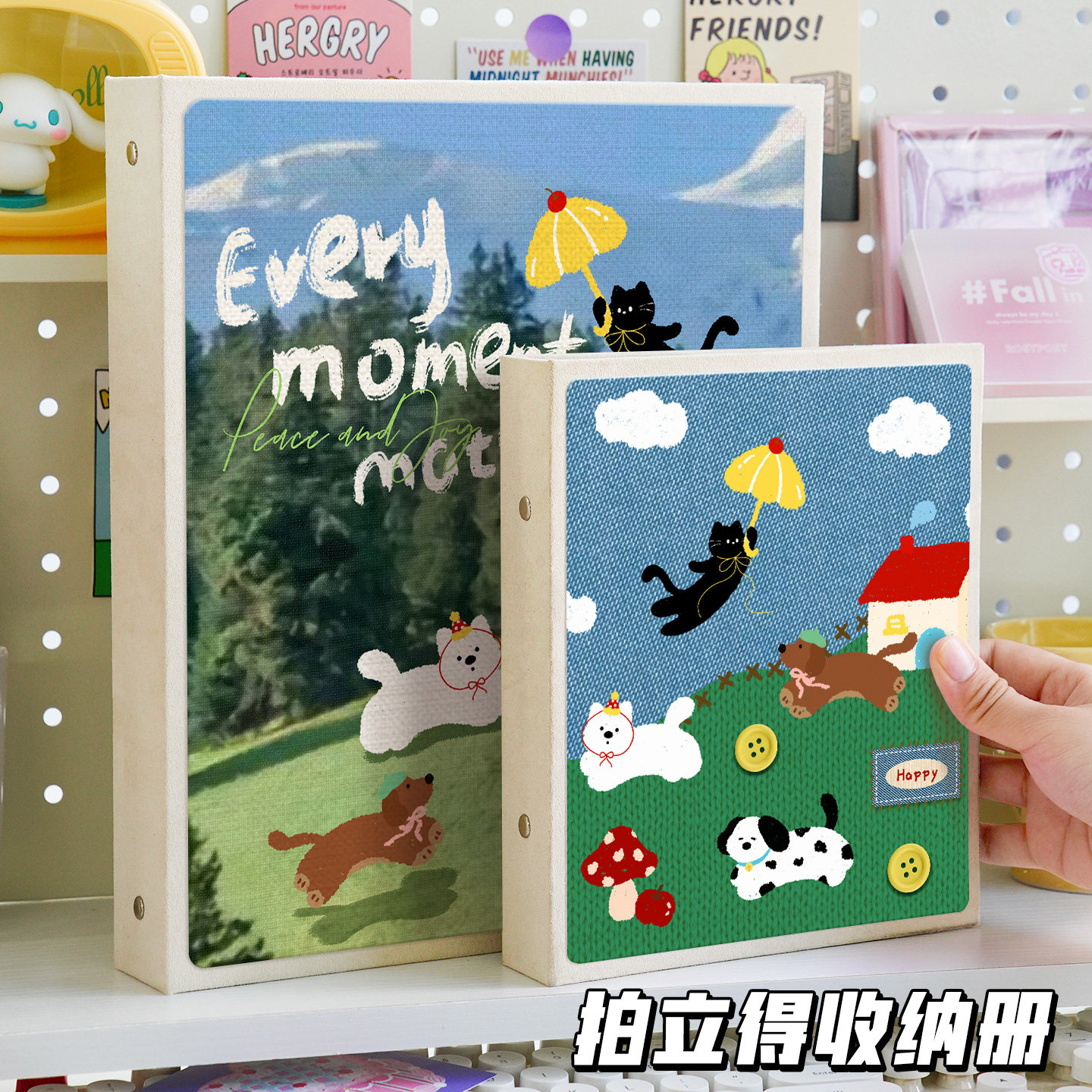 拍立得相册本大容量插页相簿图片