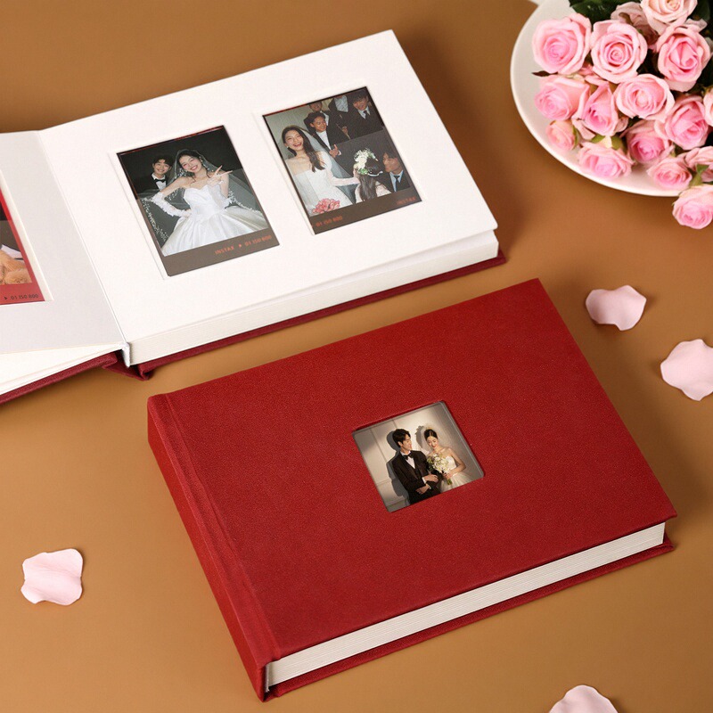 diy手工相册凹槽设计装满不爆本