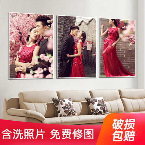 48寸版画照片摆台婚纱照