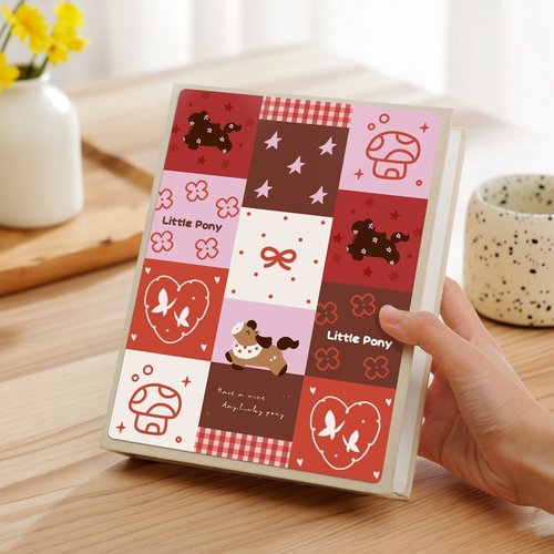 五寸六横竖过塑相片收藏册