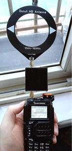 10Khz-180MHz 甜甜圈宽带天线接收天线低阻抗转换器泉盛k5/k6可用