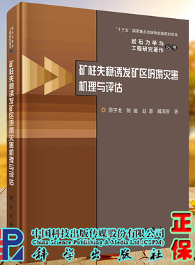 正版现货 矿柱失稳诱发矿区坍塌灾害机理与评估 岩石力学与工程研究著作丛书 周子龙等 科学出版社 9787030717351