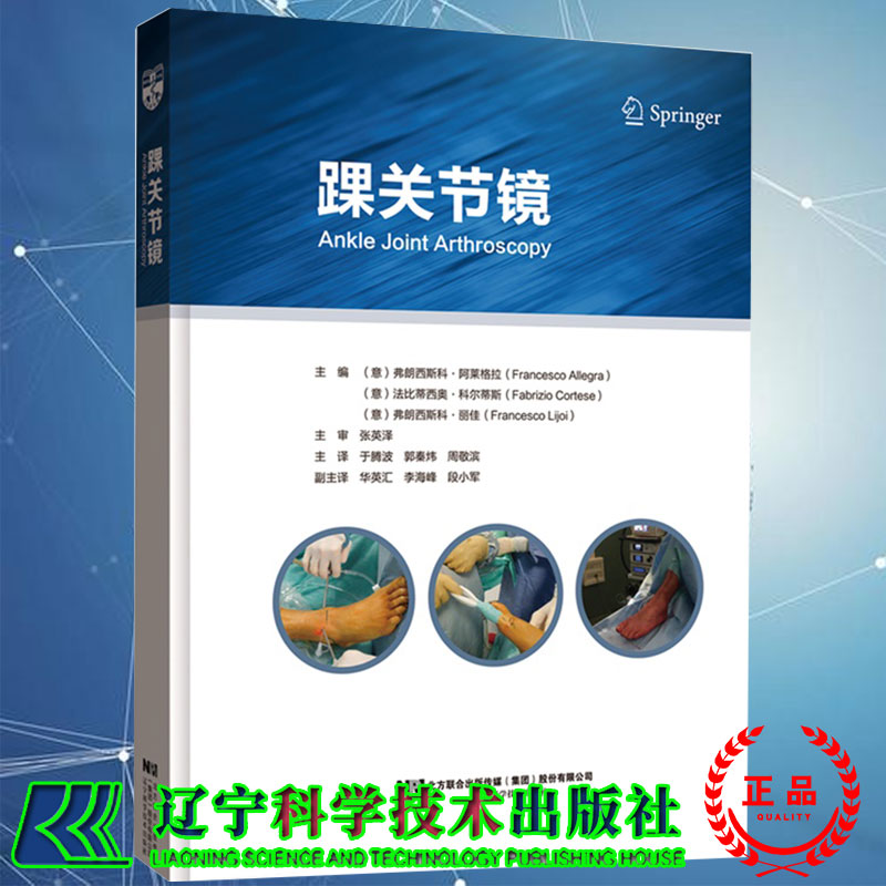 现货秒发踝关节镜 骨性撞击病因分类治疗关节镜操作陷阱和技巧 踝关