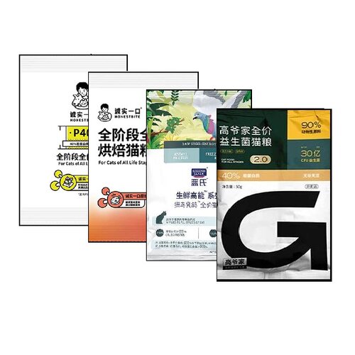 猫粮试吃高爷家诚实一口蓝氏玫斯