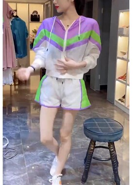 今年流行特惠23189大爱美依缘2025夏季新款连帽长袖防晒外套休闲