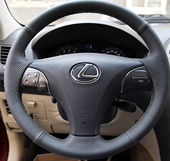 适用于雷克萨斯ES240 ES250 ES350手缝真皮方向盘套全包真皮把套