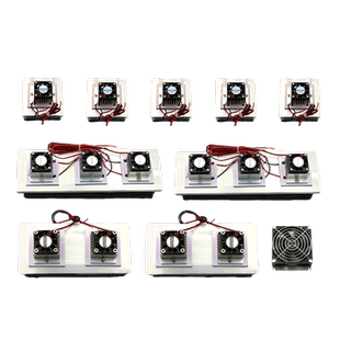 半导体制冷片套件12v电子制冷器diy散热器小空调冰箱降温模块套装