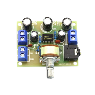 TDA2822双声道功放板套件 无噪音 2-12V 5W*2功放DIY模块制作套件