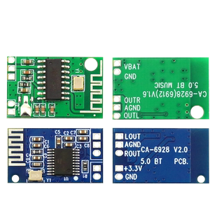 CA-6928 5V蓝牙音频功放模块5.0BT蓝牙接收器3.3-6V信号强远距离