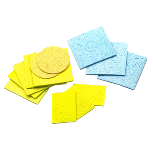 优质耐高温海绵电烙铁海绵头清洁海棉垫加厚压缩型焊接除锡片焊台