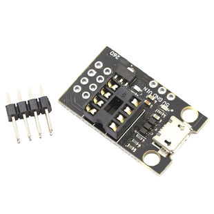 可插拔开发编程板 ATtiny13A/ATtiny25 /ATtiny45/ATtiny85编程器