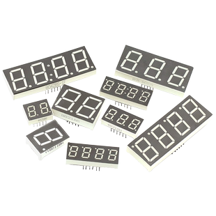数码管0.56 0.36英寸0.4时钟红色数字显示2/3/4位共阴/共阳两三四