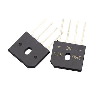 扁桥桥堆 GBU810 整流桥堆 8A1000V DIP-4 整流器
