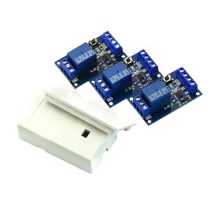 5V/12V 单键双稳态开关 双稳态继电器模块一键启停自锁 汽车改装