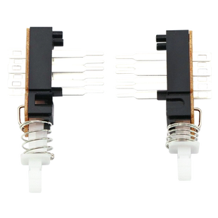直键开关KAO3-3M 长脚 双排六脚 黑柄 琴键A03