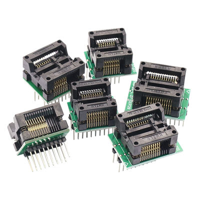 编程座宽体窄体烧录座SOP8/14/16