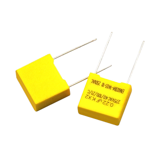 安规电容 X2 275V 0.22uF 220nF 224K 脚距10mm 电容器 (5个)