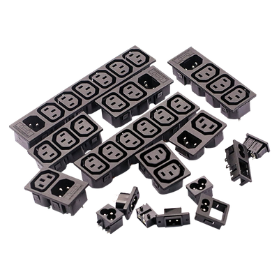 品字型插座多联双联电源座8字