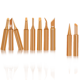 936内热式纯紫铜电烙铁头焊头焊枪60W焊台 马蹄头 尖头刀头洛铁头