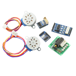 步进电机28BYJ48 uln2003驱动板器4相5线5V 12V马达模块减速电机