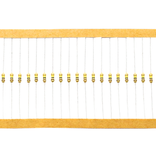碳膜电阻 1/4W 220K 5% 四色环电阻器 (100个)
