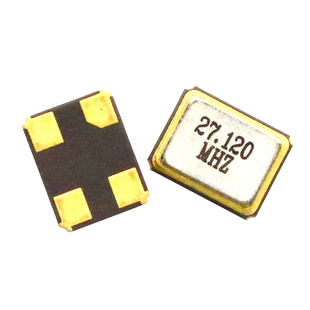 无源晶振 3225 27.12MHz 谐振器 ±10PPM 10PF 3.2*2.5mm 4脚 2个