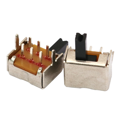 拔动开关SK-22D07(2P2T)双排二挡