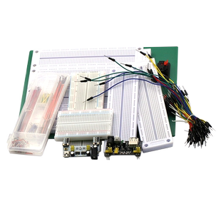 400孔面包板线MB-102 SYB-500电路板实验板洞洞板焊接实验套件PCB