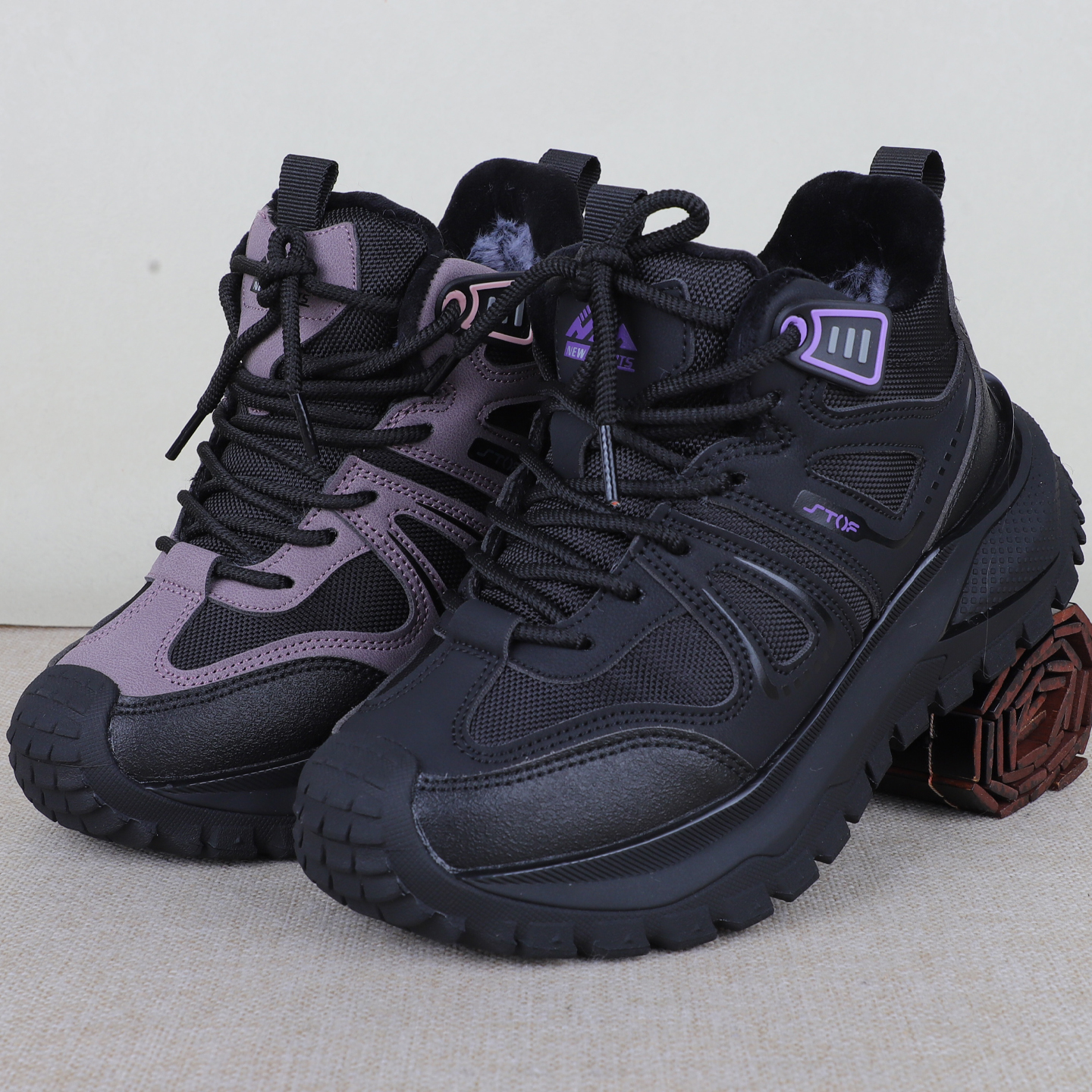 冬季老北京休闲棉鞋健步运动防寒