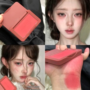 无辜血色破碎感！MOONEYES月亮眼睛腮红盘苹果红色眼睑