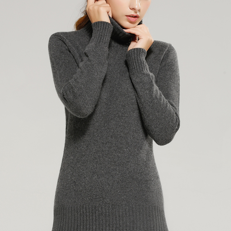 加厚羊绒衫女高领冬季毛衣打底衫