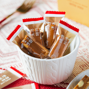 加厚透明新年糖果包装袋牛轧糖杏仁太妃糖机封袋南枣核桃糕袋子