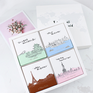 牛轧糖包装盒方块酥饼干盒阿胶糕雪花酥太妃糖礼盒口味糖果盒1斤