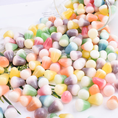 脆皮水果味软糖豆儿童散装500g