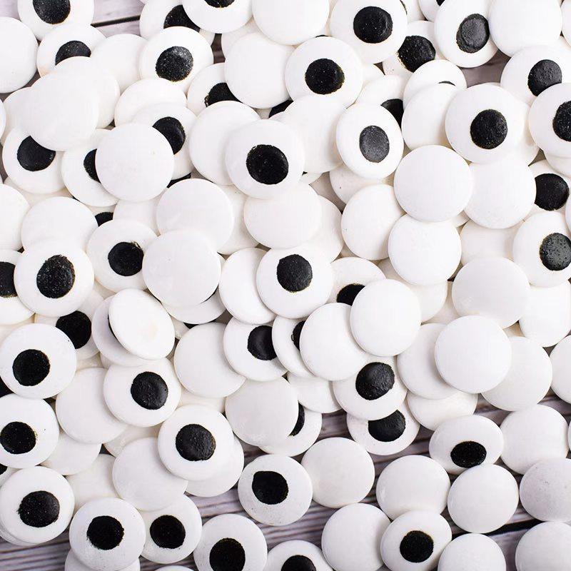 可爱大眼睛眼珠子彩糖烘焙蛋糕装饰可食用糖果圣诞节万圣节装饰